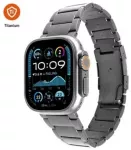 FIXED Titanium Strap Dirželis Juodas Tytan, Nerūdijantis plienas