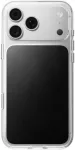 Nomad Clear Odinis dėklas - etui do iPhone 18 Pro Max / 17 Pro Max kompatybilne su MagSafe, sk&oacute;ra Horween (juodas) (114754114040)