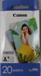Canon I&scaron;parduodama. 20 sheets ZP-2030 Photo Paper Baltas 5 x 7.6 cm PAŽEISTA PAKUOTĖ