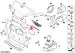 BMW 3 Serija E46 Vaizdo Apsauga De&scaron;inė Originalus 51718227518