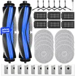 Alloytool robotų dulkių siurblių priedų rinkinys Ecovacs Deebot T50 Omni, 35 vnt.