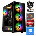 Stacionarus kompiuteris INTOP Ryzen 7 5700G 32GB 1TB SSD M.2 NVME+2TB Radeon Graphics WIN11 (RW88867WH) (Atnaujinta)