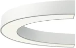37W LED lubinis &scaron;viestuvas SEMI, baltas, 4000K, DALI, 1000mm, 3918-0110-4-W-D3