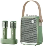 Garsiakalbis Divoom SongBird-HQ2 žalias - Ne&scaron;iojama kolonėlė Bluetooth su mikrofonami (6958444604213)