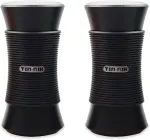 Kompiuterio kolonėlės Tin-nik Ne&scaron;iojama tikra belaidė stereo (tws) bluetooth garsiakalbių pora su voki&scaron;ka stiklo membranos technologija, bluetooth muzika, skambinimas laisvomis rankomis, dinami&scaron;ka Led &scaron;viesa, Aux režimas