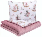 Inventum Infantilo minky pledukas darželinukui 100x135 + pagalvė