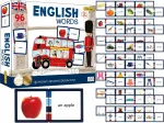 Alexander Edukacinis rinkinys anglų kalbos mokymuisi vaikams English Words 6+