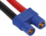 Ritoeasysports Ec5 tėtis į Ec3 mama 12awg Ec5 tėtis į Ec3 mama adapterio laidas, skirtas akumuliatoriaus ir Esc prijungimui Rc automodeliams, orlaivių modeliavimo priedai