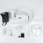 PNI House IP52 2MP 1080P belaidė IP vaizdo stebėjimo kamerų sistema + PNI 128GB MicroSD atminties kortelė su SD adapteriu