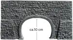 Noch 58248 23.5 x 13 cm akmens skaldyklos portalo dvigubas kelias kra&scaron;tovaizdžio modeliavimas