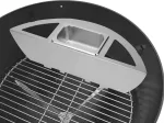 Onlyfire Virdulio rūkykla, skirta Weber 57 cm virdulio griliams, rūkyklos dėžė, rūkymo dėžė, rūkymo nerūdijantis plienas su vandens indu, rūkyklos dėžė, skirta 57 cm skersmens virdulio griliams ir anglies griliams, lėtas rūkymas