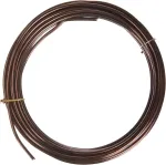 Efco aliuminio viela, skersmuo 2 mm x 5 m, apvali, ruda