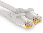 &Scaron;akotuvas Cat 7 Ethernet kabelis 25m, 10 Gb/s, baltas