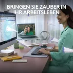 Logitech Mk950 Bevielė Klaviatūra ir Pelė, Tylus Ra&scaron;ymas, 3 Įrenginiai