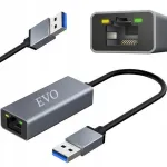 Evo tinklo plok&scaron;tė Usb 3.0 Gigabit Lan Rj45 100/1000mb Ethernet adapteris