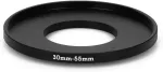 30 mm - 55 mm filtro adapteris Step-up adapteris filtro adapteris Step Up 30-55