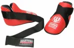 Pėdų apsaugos vaikams Masters Fight Equipment, patvirtintos WAKO