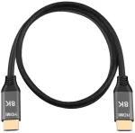 Nfhk hdmi 2.1 kabelis ultra hd uhd 8k 60hz 4k 120hz kabelis 48gb su audio ir ethernet hdmi kabeliu (2.0)