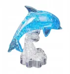 3D Puzzle Dėlionė su mėlynojo delfino modeliu