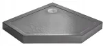Doros Pt Compact Stone antracito spalvos 80x80 Radaway