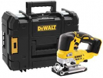 DEWALT siaurapjūklis DCS334NT 18V TSTAK lagaminas be akumuliatoriaus ir kroviklio