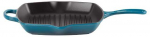 Le Creuset GRILLPFANNE QUADRATISCH SIG 26 CM DEEP TEAL