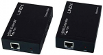 HDMI Signalo Ilgintuvas - LINDY Cat.6 HDMI 4K30, IR & RS-232 HDBaseT Ilgintuvas su PoC, 70 m, Juodas