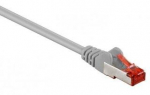 INTELLINET LSOH tinklo kabelis, Cat6, SFTP RJ45 ki&scaron;tukas / RJ45 ki&scaron;tukas, 2,0 m (7 pėdos), Pilkas, 733243