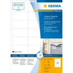 Carruzzo HERMA 9537 lipni etiketė Stačiakampis Balta 960 vnt
