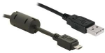 Delock kabelis USB 2.0-A ki&scaron;tukas iki USB-micro B ki&scaron;tukas 2m