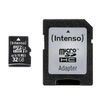 Intenso Professional Micro SDHC atminties kortelė 10 klasės UHS-I 32GB
