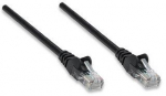 Intracom Intellinet Network Solutions Pečkordas, 5E katė, UTP, 10m, juoda, 5 vnt (345378- 5P)