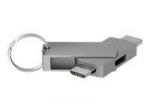 USB adapteris TerraTec USB-C - mikroUSB sidabro (272989)