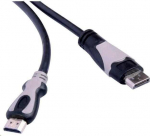 Kabelis PremiumCord Rodyti Uostas - HDMI 5m juoda (kportadk01-05)