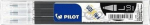 Pilot Pen Pilot Cartridge Frixion 1.0 juoda 3 vnt
