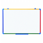 Magnetinė baltoji lenta BI-OFFICE SCHOOLMATE 90x60, spalvotas rėmas