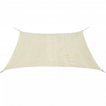 Tentas, HDPE, Kvadratinis, 3,6 x 3,6 m, Kreminės Spalvos