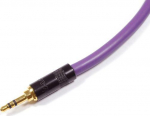 Kabelis Melodika Jack 3.5mm - Jack 3.5mm 1.5m violetinė