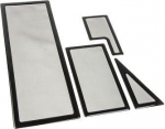 Demciflex dulkių filtrų rinkinys NZXT Switch 810 - juodas/juodas