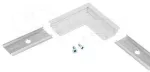 LED juostos profilio GROOVE10 kampinis sujungimas L, baltas