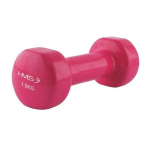 Aerobikos viniliniai hanteliai HMS 2 x 1,5kg