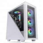 Thermaltake Divider 300 TG Snow, Tower-case - baltas, Tempered Glass