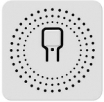 TUYA i&scaron;manusis 1 kanalo mini jungiklis Wi-Fi