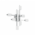 Pakabinamas &scaron;viestuvas Ideal Lux 56W ceiling lamp with 8 lights MIKADO, 3000K, chrome