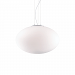 Pakabinamas &scaron;viestuvas Ideal Lux Suspended lamp with 1 light CANDY, E27, baltas