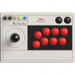 8BitDo Arcade Stick Switch ir PC (pilkas)