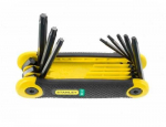 STANLEY KLUCZE TORX 8 elem.SKŁADANE T9-40