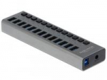 Delock External SuperSpeed USB Hub su 13 prievadų + jungikliu