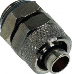 Kein Hersteller Tiesus G1/4 colio vidinis sriegis be gamintojo jungties su 11/8 mm nikelio juodas