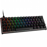Mechaninė klaviatūra Ducky Mecha Mini, PBT, MX Raudona, RGB, DE i&scaron;dėstymas